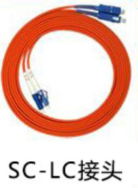 LSZH PVC Ceket LC SC Yama Kablosu OM2 Dubleks Çok Modlu 0.9mm / 2.0mm / 3.0mm Çap