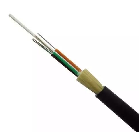 uzun mesafeli fiber optik kablo Tek Kılıflı 4 Çekirdekli ADSS Span 100M Tepegöz