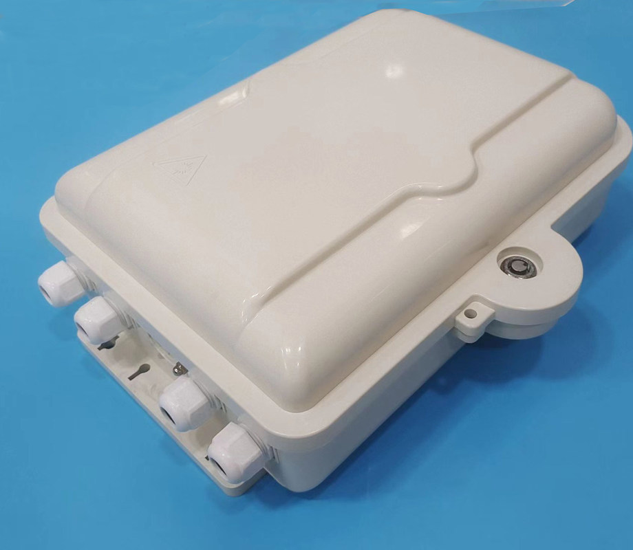 Duvara Monte ABS Dış Mekan Fiber Sonlandırma Kutusu FTTH İçin 16 Bağlantı Noktalı ODB ODP