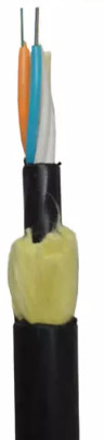 2 - 288 Çekirdek ADSS Fiber Optik Kablo Tamamen Dielektrik Kendinden Destekli PE Kılıf G652D Tipi