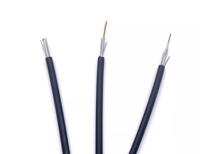 Telekom İletişimi için 12 Fiber Anten Optik Fiber Kablo GYXTW G652D / SM 1500N