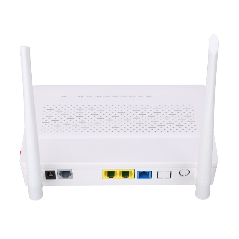 2LAN WIFI POTS ONU Optik Ağ Ünitesi 1*10/100M ve 1*10/100/1000M Otomatik Anlaşmalı