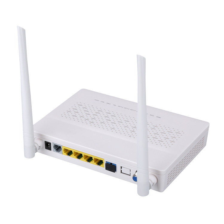 TX 1310nm RX 1490nm FTTH ONU ONT 3FE 1GE WIFI POTS CATV 2T2R Modu 5DBI Kazanç Frekansı 2.4G