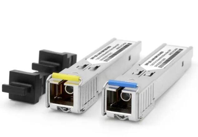 1.25G SFP Fiber Optik Alıcı-Verici 5km 1550/1310nm SC Konektörü BIDI SFP Modülü