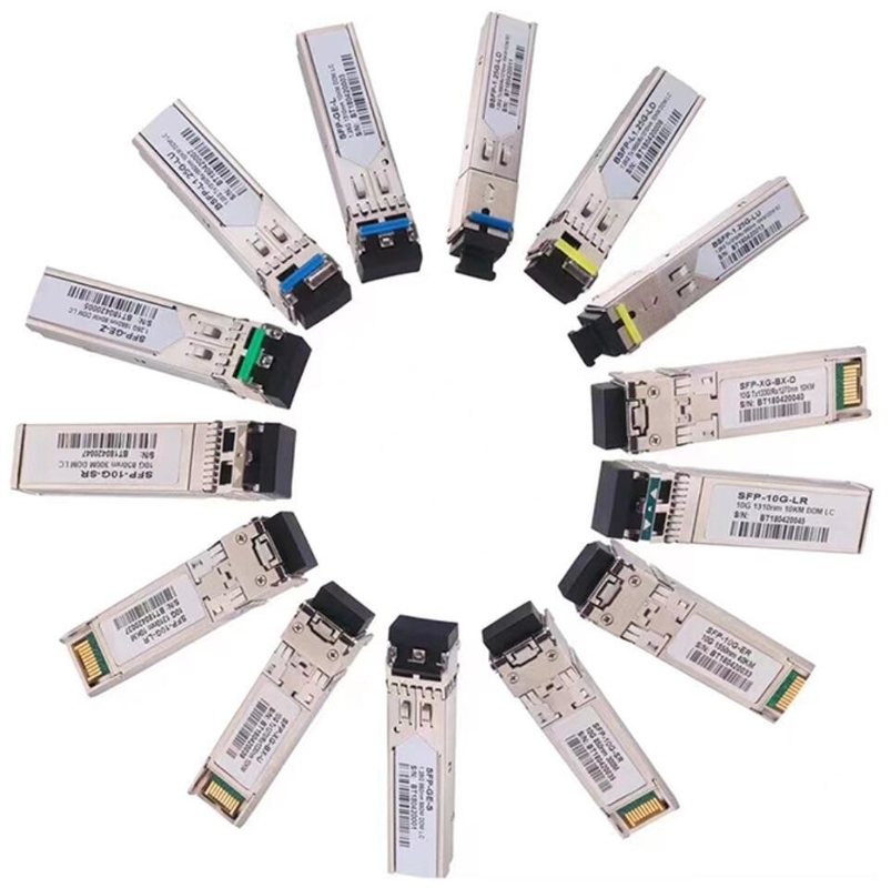 1.25G SFP Fiber Optik Alıcı-Verici 5km 1550/1310nm SC Konektörü BIDI SFP Modülü