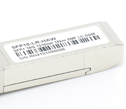 10G Fiber Optik Alıcı Modülü Dubleks LC Konektörü 1310nm DFB Lazer Verici 10KM