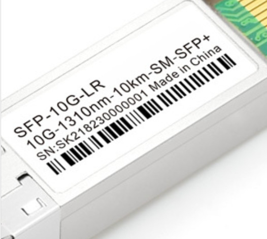 3.3V Fiber Optik Verici ve Alıcı 10G SFP LR 10km 1310nm LC Konektörü