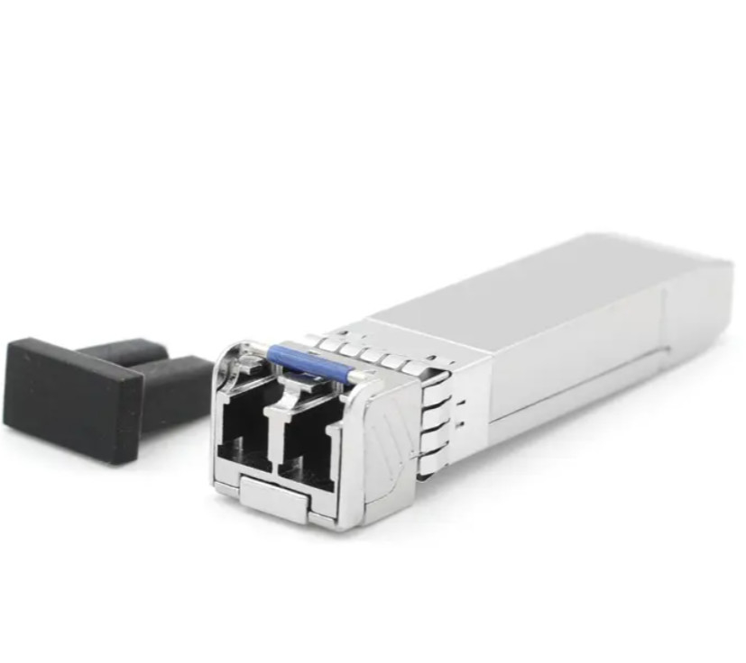 3.3V Fiber Optik Verici ve Alıcı 10G SFP LR 10km 1310nm LC Konektörü