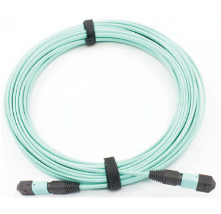 12 Çekirdekli Fiber Optik MPO OM3 40Gbps Protokolleri Aqua POLB CATV