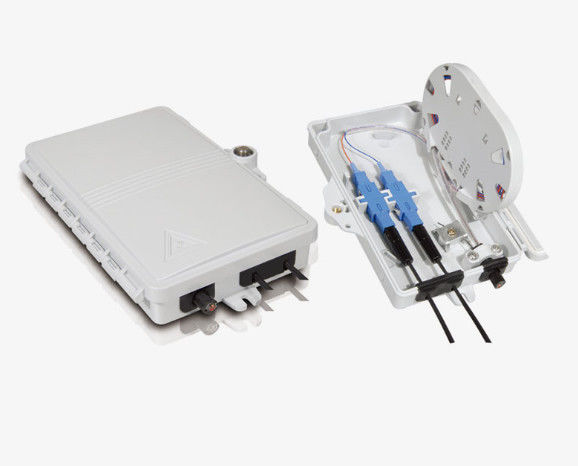 FTTX Ağ Binası İçin 2 Çekirdekli Fiber Optik Dağıtım Kutusu UV Koruması