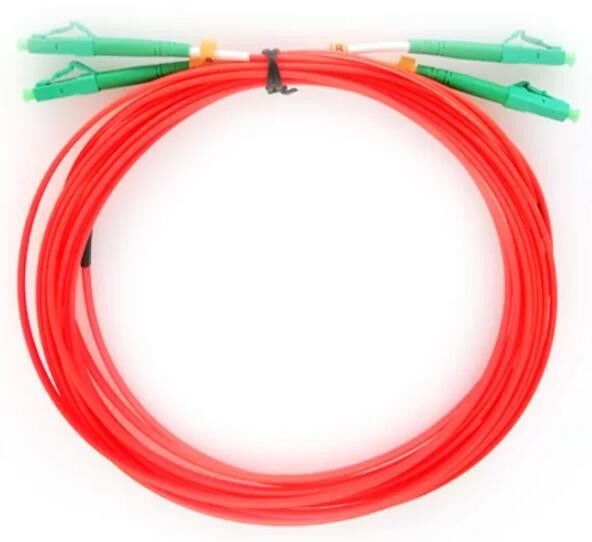 2 Metre Dubleks Fiber Bağlantı Kablosu, APC Lc - Lc Yama Kablosu