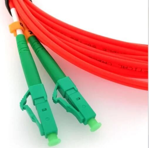 2 Metre Dubleks Fiber Bağlantı Kablosu, APC Lc - Lc Yama Kablosu