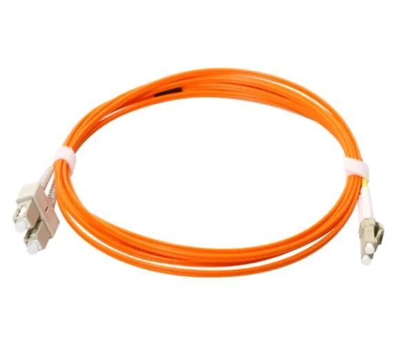 Telekomünikasyon için SC'den SC Fiber Optik Yama Kablosu Dubleksine