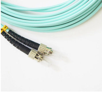 FTTH için ST Çok Modlu Fiber Bağlantı Kablosu AQUA Rengi için 2M ST