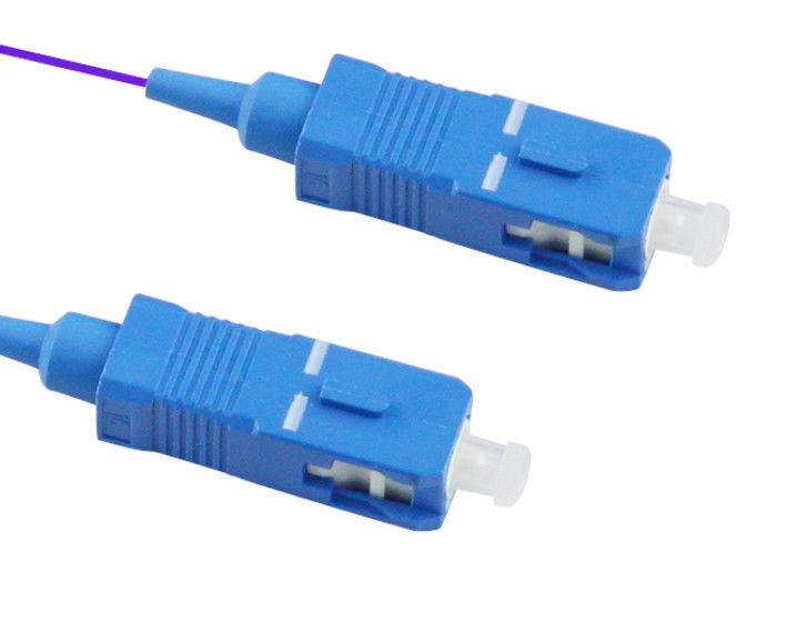 Telekomünikasyon için 12 Çekirdek 1M Optik Fiber Pigtail SC / UPC
