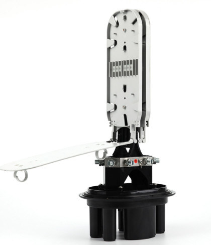 96 Fiber Optik Muhafaza Dış Mekan, Kanal için Optik Fiber Kablo Ortak Kapatma