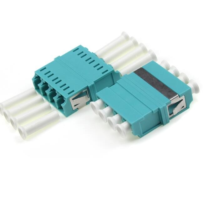 Düşük IR Fiber Optik Adaptörler, OM3 LC Quad Adaptör 4 çekirdek