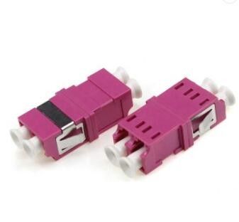 Dubleks OM4 Fiber Optik Adaptörler, lc - lc fiber adaptör Simetri Tipi