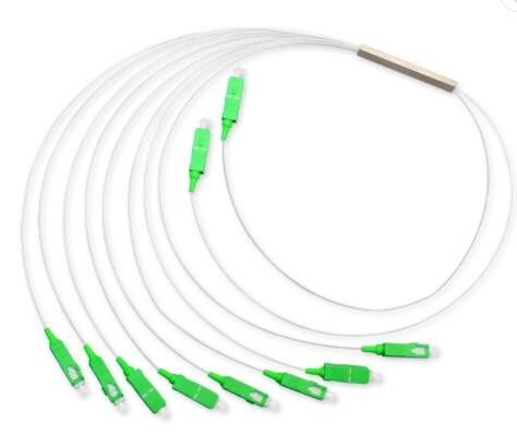 FTTH Çelik Boru Plc Bölücü, 2 8 Bölücü Mini Tip tekli mod G657A