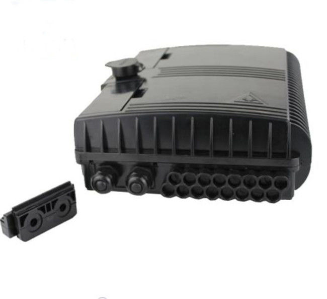 Su Geçirmez Terminal Kutusu 2 Giriş 16 Çıkış 16 Port Ftth Fiber Optik Dağıtım Kutusu ABS / PC