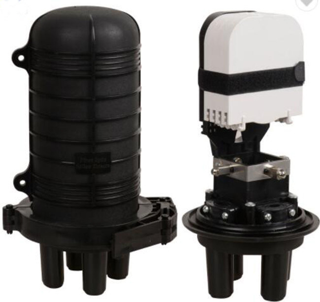 IP65 Dikey Kubbe Optik Fiber Ek Kapatma 12 - 48 Çekirdek