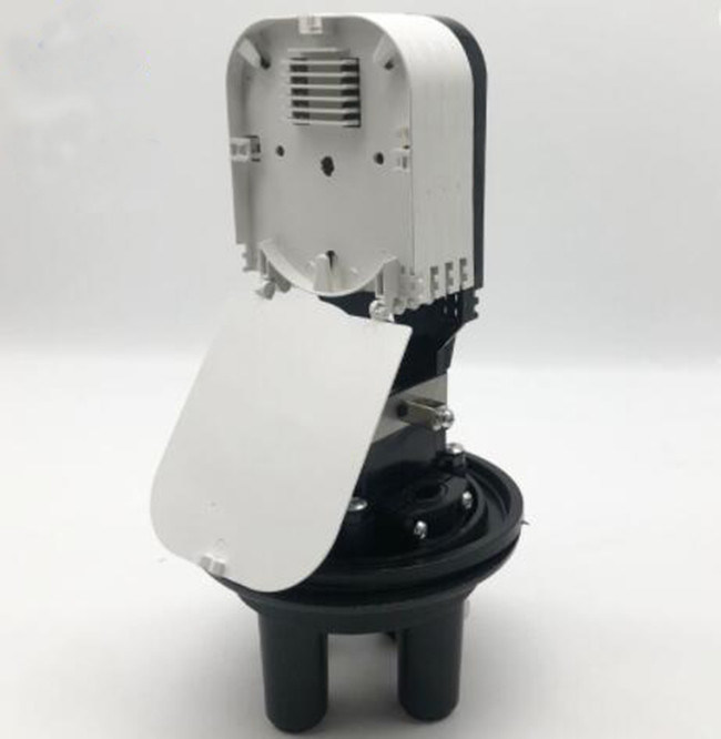 IP65 Dikey Kubbe Optik Fiber Ek Kapatma 12 - 48 Çekirdek
