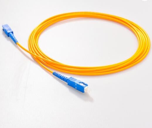 Simplex SM LSZH FTTX Fiber Optik Yama Kablosu SC UPC - SC UPC 2.0mm