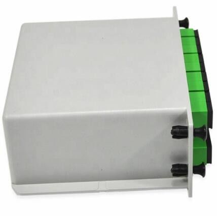 1650nm 1×16 PLC Fiber Optik Bölücü SC APC Konektörü 0.3m Uzunluk