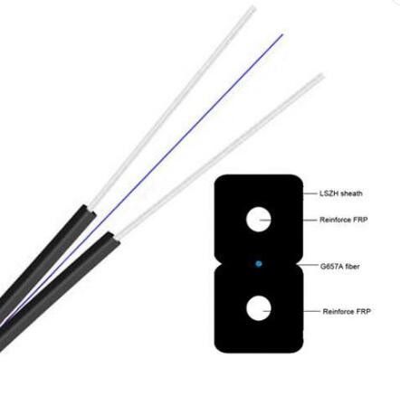 2 Çekirdekli LSZH Fiber Optik Yama Kablosu SC APC UPC G652D G657A