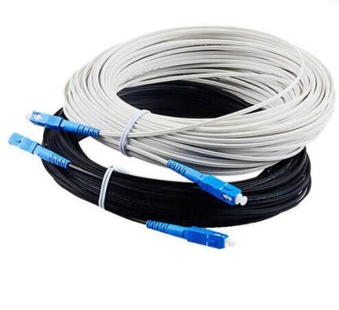 2 Çekirdekli LSZH Fiber Optik Yama Kablosu SC APC UPC G652D G657A