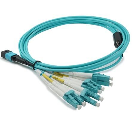 Mpo Lc Dubleks 8F Fiber Optik Yama Kablosu 5m Kablo PC APC Cilası