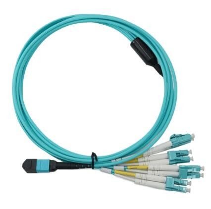 Mpo Lc Dubleks 8F Fiber Optik Yama Kablosu 5m Kablo PC APC Cilası