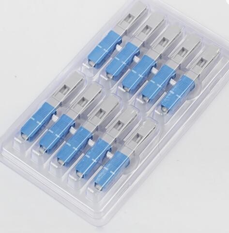 0.3dB FTTB Fiber Optik Hızlı Konektör SC UPC Ftth Kablo Konektörü