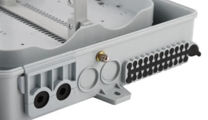 CATV PC ABS Fiber Optik Dağıtım Çerçevesi 24 Çekirdekli Duvara Monte SGS