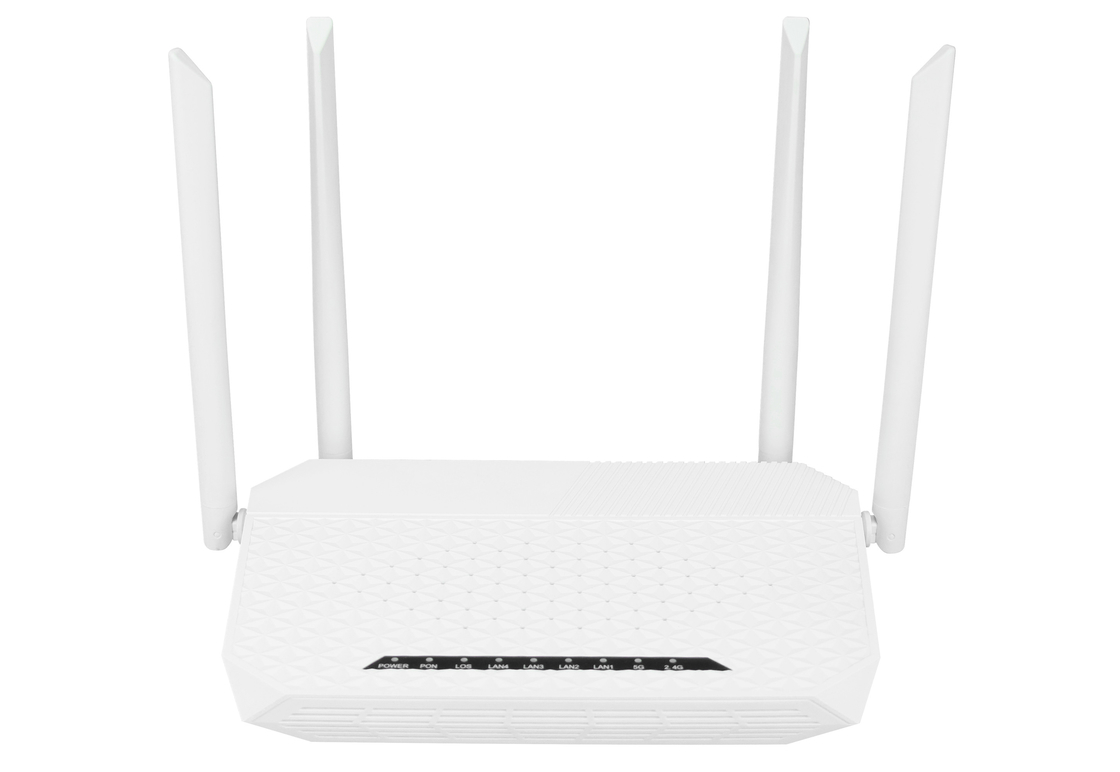 4GE AC WIFI USB XPON ONU Yönlendirici GPON BoB 20KM SC UPC Konektörü
