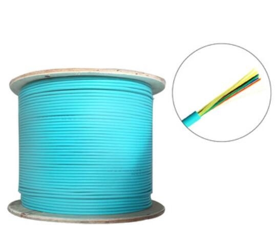 Çok Modlu 4 Çekirdekli Fiber Optik Kablo 10G OM3 İç Mekan Mühendisliği Telekom Sınıfı