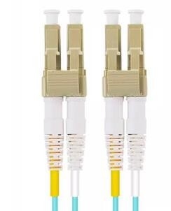 Gigabit Ethernet için Dubleks LC LC OM3 Yama Kablosu LSZH Ceket
